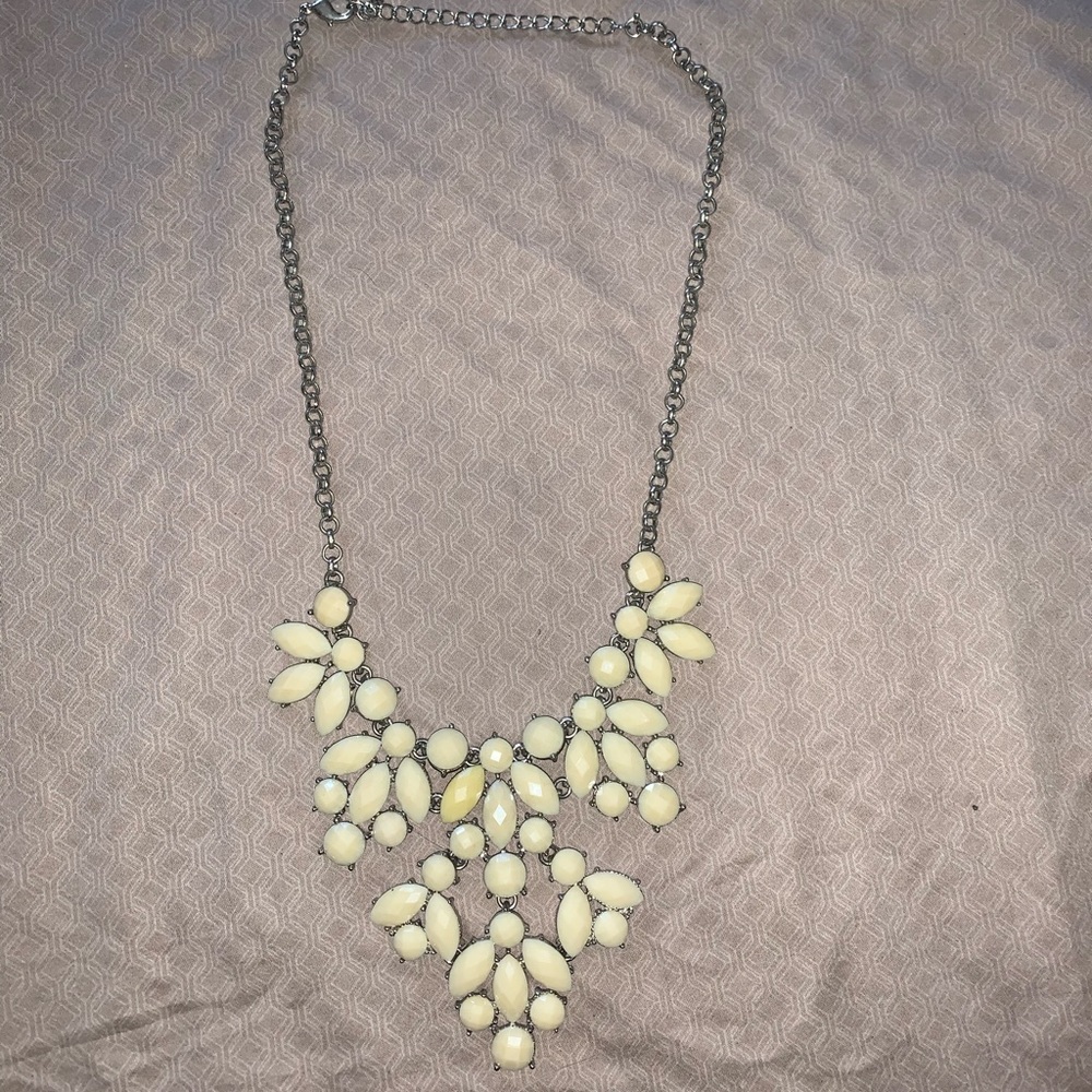 White Chunky Necklace